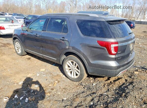 1FM5K7D87GGA89250 2016 FORD EXPLORER Gray Rear left