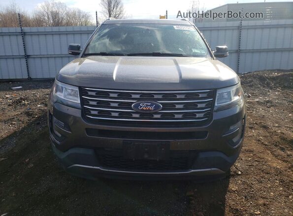 1FM5K7D87GGA89250 2016 FORD EXPLORER Gray Front view