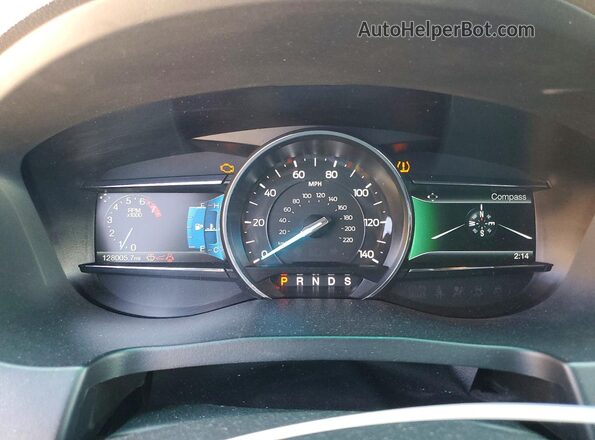 1FM5K7D87HGA27638 2017 FORD EXPLORER White Սարքավորումների վահանակի տեսք