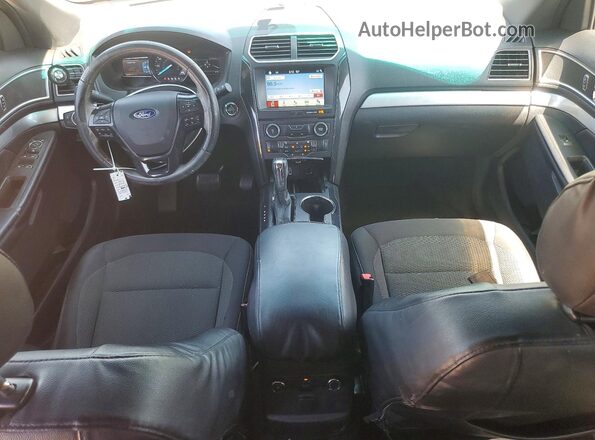 1FM5K7D87HGA27638 2017 FORD EXPLORER White Առջևի վահանակի տեսք