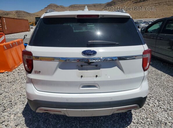 1FM5K7D87HGA27638 2017 FORD EXPLORER White Հետևի տեսք