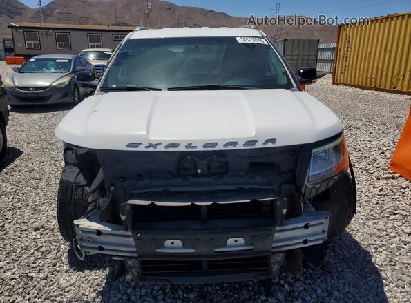 1FM5K7D87HGA27638 2017 FORD EXPLORER White Դիմացի տեսք