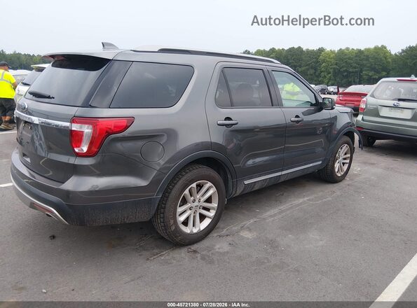 1FM5K7D87HGC51010 2017 FORD EXPLORER Black Trasero derecho
