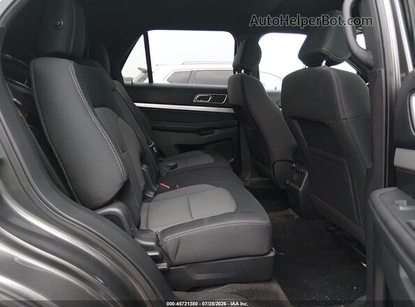 1FM5K7D87HGC51010 2017 FORD EXPLORER Black Vista de la etiqueta del VIN