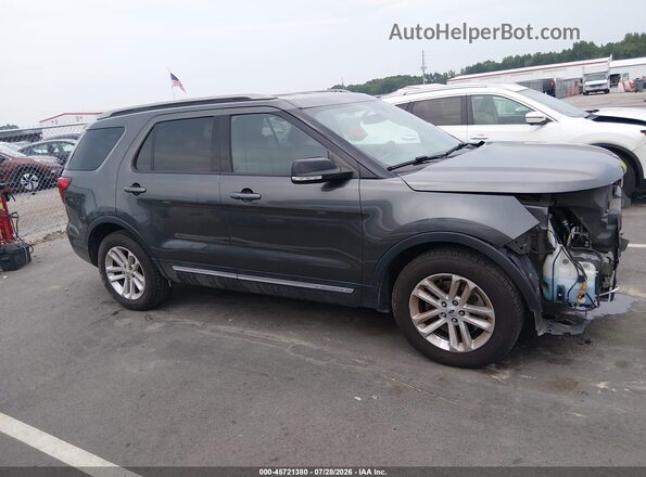 1FM5K7D87HGC51010 2017 FORD EXPLORER Black Vista interior de 360 grados