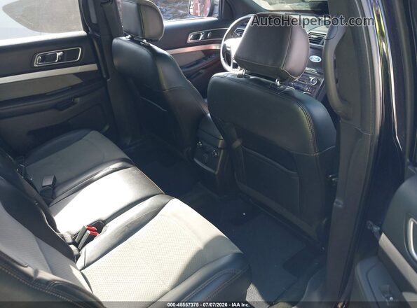 1FM5K7D87HGC76991 2017 FORD EXPLORER Black VIN sticker view