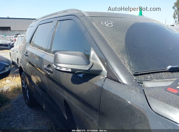 1FM5K7D87HGC76991 2017 FORD EXPLORER Black 360 interior view