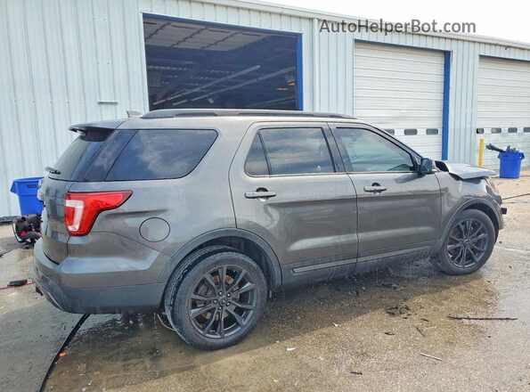 1FM5K7D87HGD62608 2017 FORD EXPLORER Gray Задня права чверть