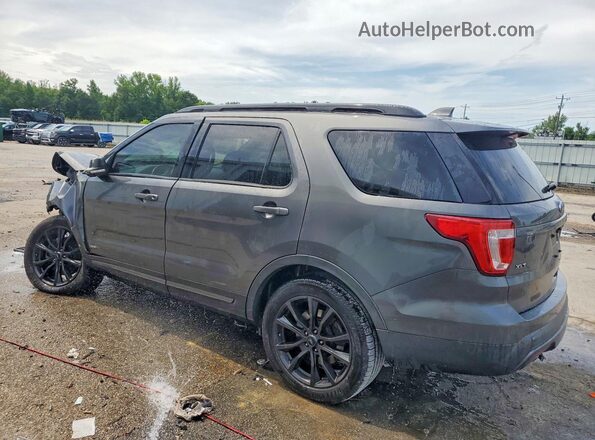 1FM5K7D87HGD62608 2017 FORD EXPLORER Gray Задня ліва чверть