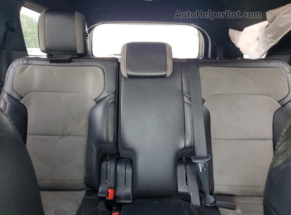 1FM5K7D87HGD62608 2017 FORD EXPLORER Gray Вид задніх сидінь