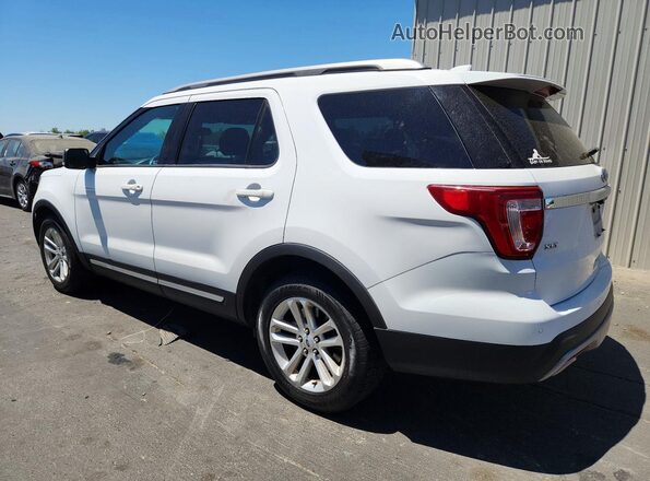 1FM5K7D87HGD64536 2017 FORD EXPLORER White Tył lewy