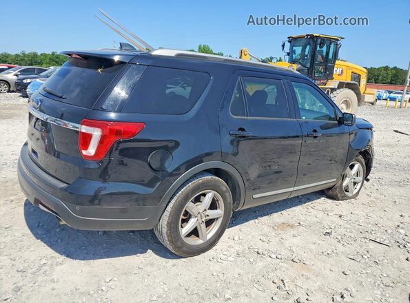 1FM5K7D87JGA34059 2018 FORD EXPLORER Black უკანა მარჯვენა