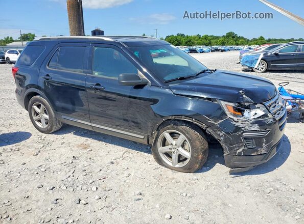 1FM5K7D87JGA34059 2018 FORD EXPLORER Black წინა მარჯვენა