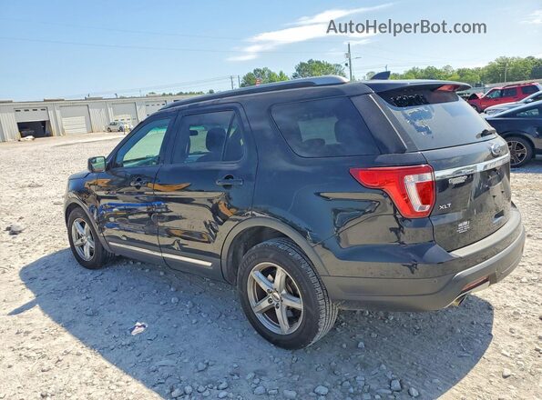 1FM5K7D87JGA34059 2018 FORD EXPLORER Black უკანა მარცხენა