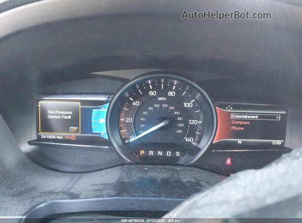 1FM5K7D88HGC56202 2017 FORD EXPLORER Dark Blue Вид задних сидений