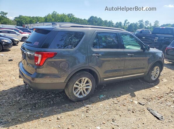 1FM5K7D88HGE00380 2017 FORD EXPLORER Серый Задняя правая четверть