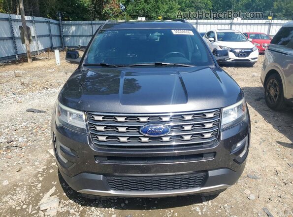 1FM5K7D88HGE00380 2017 FORD EXPLORER Серый Вид спереди