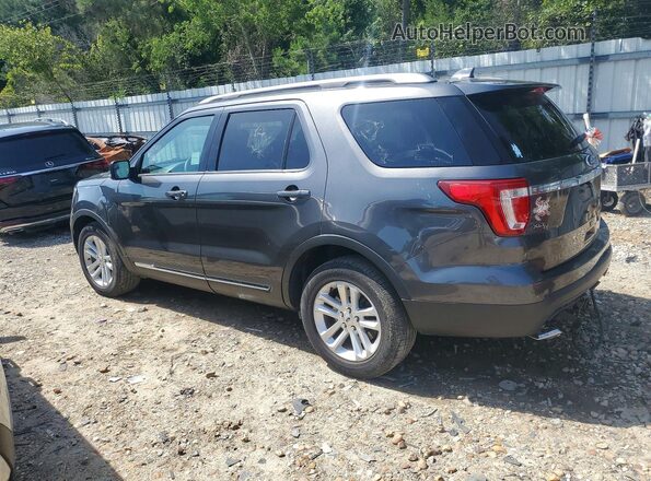 1FM5K7D88HGE00380 2017 FORD EXPLORER Серый Задняя левая четверть
