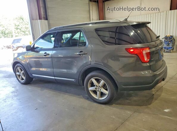 1FM5K7D88JGC69134 2018 FORD EXPLORER Угольный Задняя левая четверть