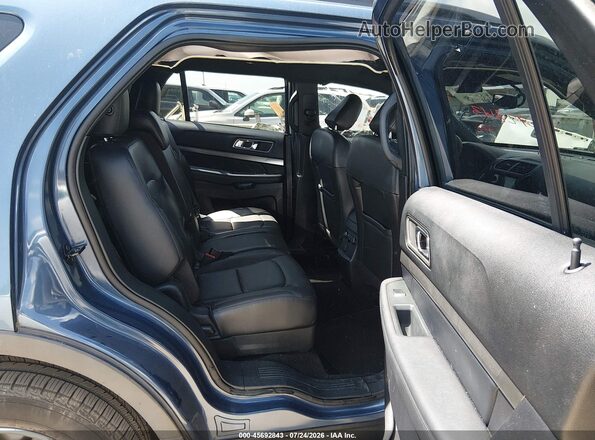 1FM5K7D88KGA07888 2019 FORD EXPLORER Blue VIN sticker view