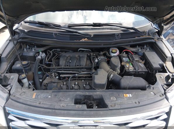 1FM5K7D88KGA07888 2019 FORD EXPLORER Blue Rear view