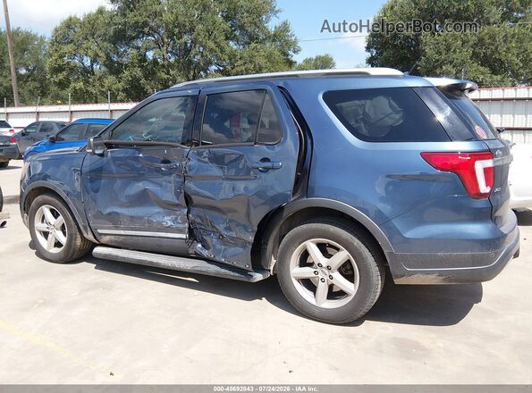 1FM5K7D88KGA07888 2019 FORD EXPLORER Blue 