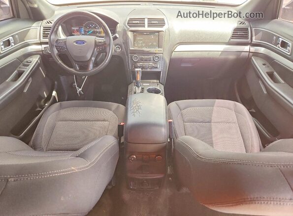 1FM5K7D89GGA97284 2016 FORD EXPLORER Silver Dashboard view