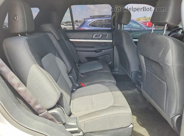 1FM5K7D89GGA97284 2016 FORD EXPLORER Silver Rear interior view