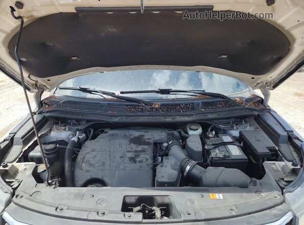 1FM5K7D89GGA97284 2016 FORD EXPLORER Silver Engine compartment view