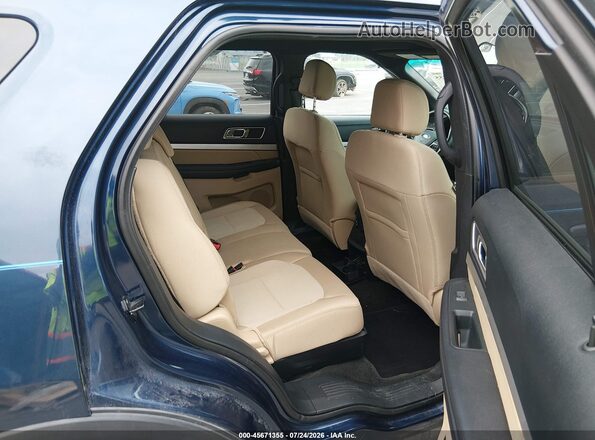 1FM5K7D89GGC04334 2016 FORD EXPLORER Синий Вид наклейки с VIN-кодом