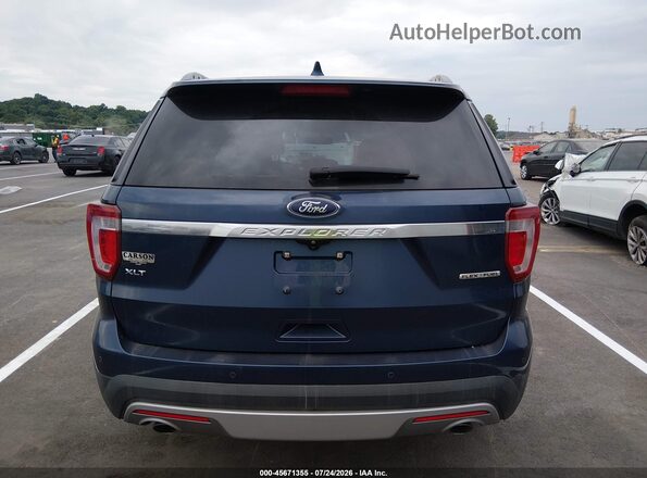 1FM5K7D89GGC04334 2016 FORD EXPLORER Синий 