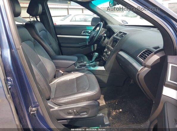 1FM5K7D89HGA26944 2017 FORD EXPLORER Blue Սալոնի դիմացի տեսք