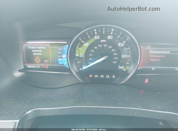 1FM5K7D89JGA54233 2018 FORD EXPLORER Black Вид задніх сидінь