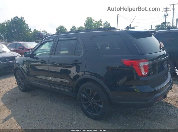 1FM5K7D89JGA54233 2018 FORD EXPLORER Black Панорамний вид салону 360°