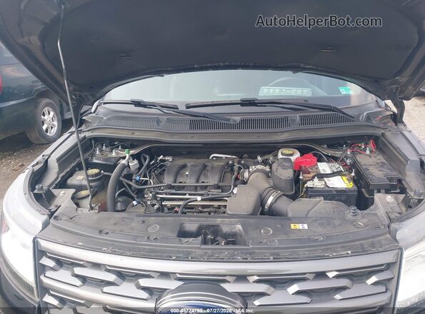 1FM5K7D89JGA54233 2018 FORD EXPLORER Black Вид ззаду