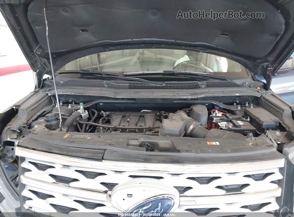 1FM5K7D89JGC64444 2018 FORD EXPLORER Blue Rear view