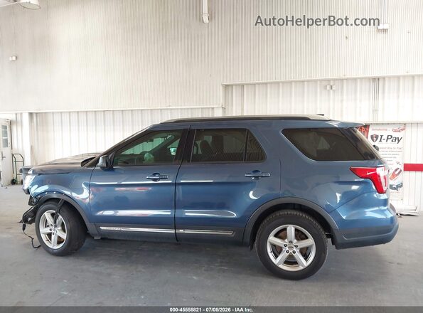 1FM5K7D89JGC64444 2018 FORD EXPLORER Blue 