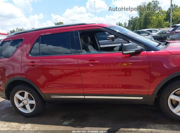 1FM5K7D89KGA04546 2019 FORD EXPLORER Maroon Widok zestawu wskaźników