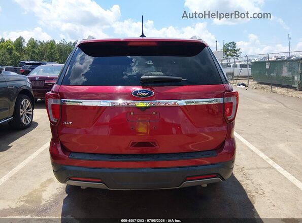 1FM5K7D89KGA04546 2019 FORD EXPLORER Maroon 