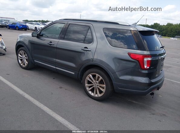 1FM5K7D89KGA57540 2019 FORD EXPLORER Black Tył lewy