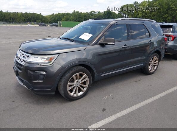 1FM5K7D89KGA57540 2019 FORD EXPLORER Black Przód lewy