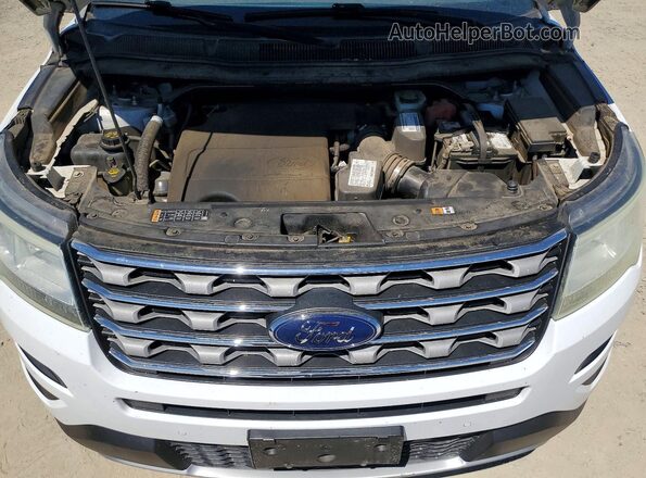 1FM5K7D8XGGA18284 2016 FORD EXPLORER Белый Вид подкапотного пространства