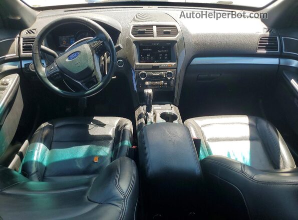 1FM5K7D8XGGA18284 2016 FORD EXPLORER Белый Вид панели приборов