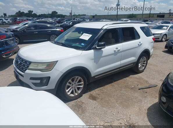 1FM5K7D8XGGA42312 2016 FORD EXPLORER White Front left
