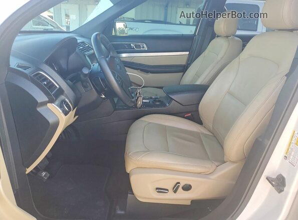 1FM5K7D8XGGA44416 2016 FORD EXPLORER White Սալոնի դիմացի տեսք