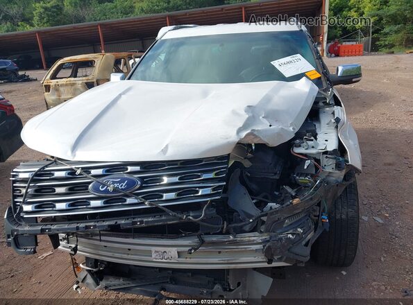 1FM5K7D8XGGA50197 2016 FORD EXPLORER Белый Вид щитка приборов