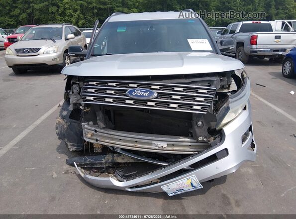 1FM5K7D8XGGA99058 2016 FORD EXPLORER Серебряный Вид спереди