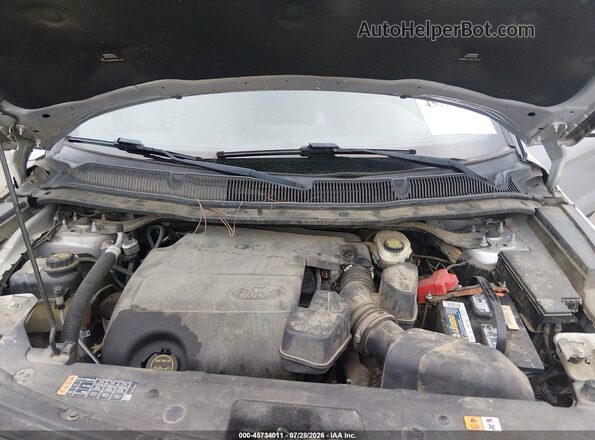 1FM5K7D8XGGA99058 2016 FORD EXPLORER Серебряный Вид сзади