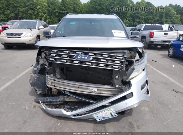 1FM5K7D8XGGA99058 2016 FORD EXPLORER Серебряный Вид задней части салона