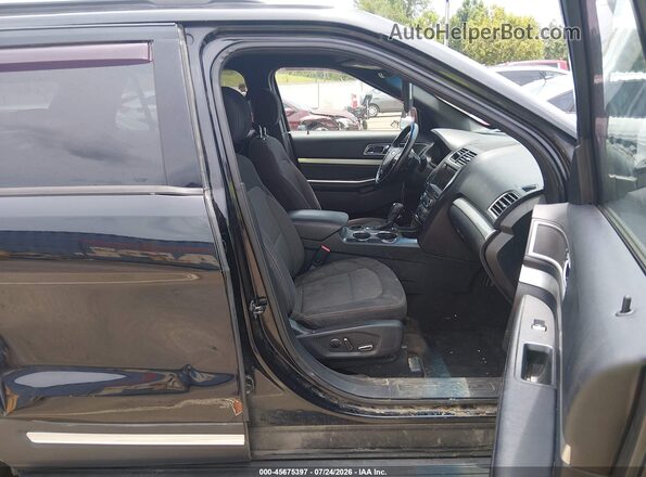 1FM5K7D8XGGC12071 2016 FORD EXPLORER Черный Вид салона спереди